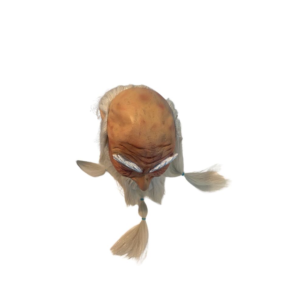 Vintage 2003 Paper Magic Group Old Man Halloween Mask – Wizard / Biker Style - Picture 3 of 8